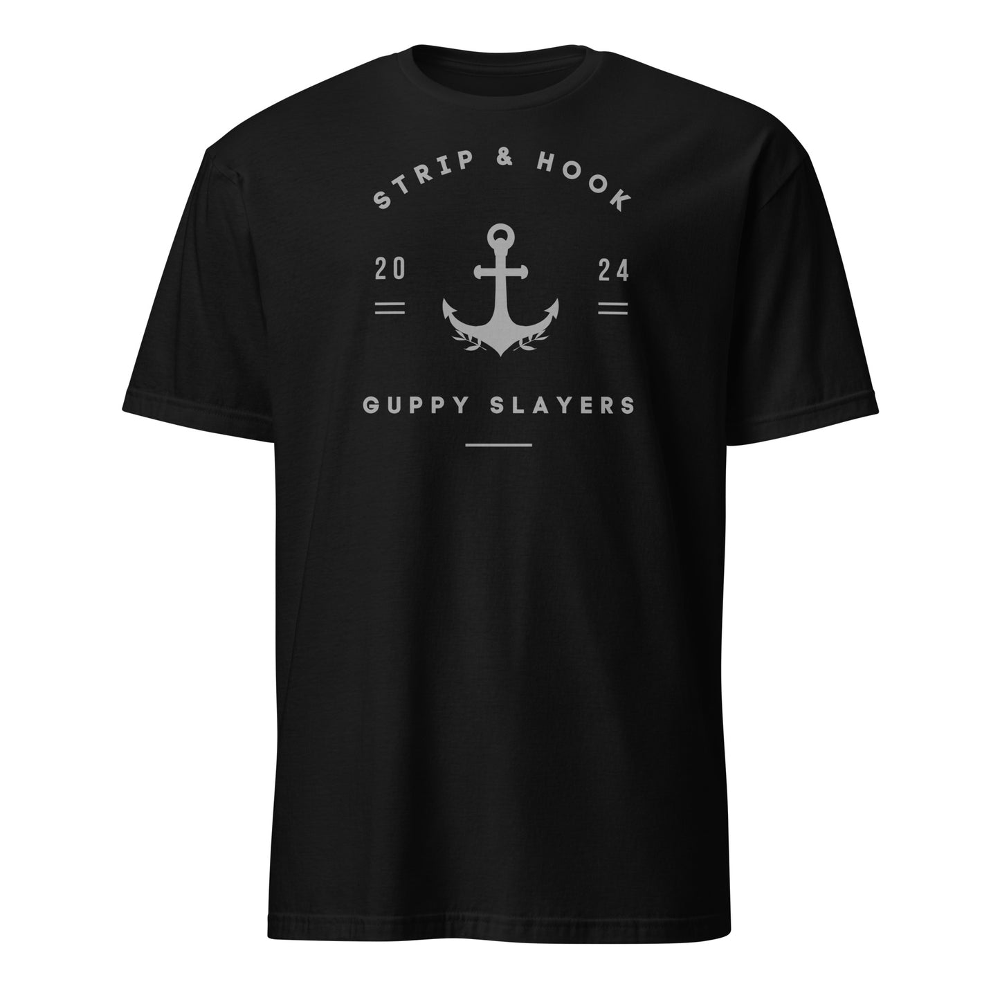 Strip and Hook Short-Sleeve Unisex T-Shirt